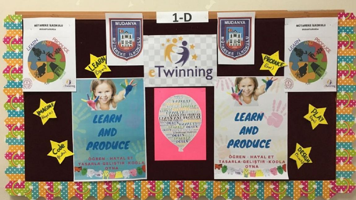 E-Twinning Projesi: LEARN and PRODUCE