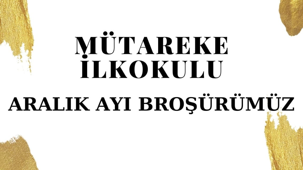 ARALIK AYI BROŞÜRÜMÜZ